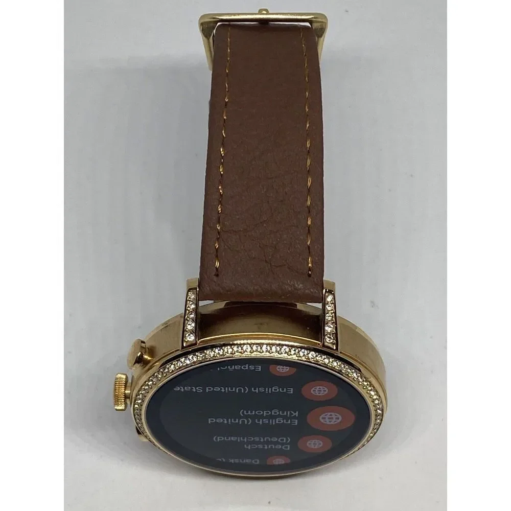 Fossil Gen 4 Authentic Digital Dial Smart Watch Custom Band FTW6021 AB419
